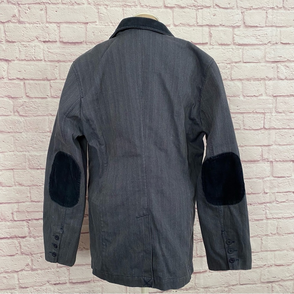 Plugg Men's Y2K Vintage Denim Sports Coat Jacket - Picture 8 of 10